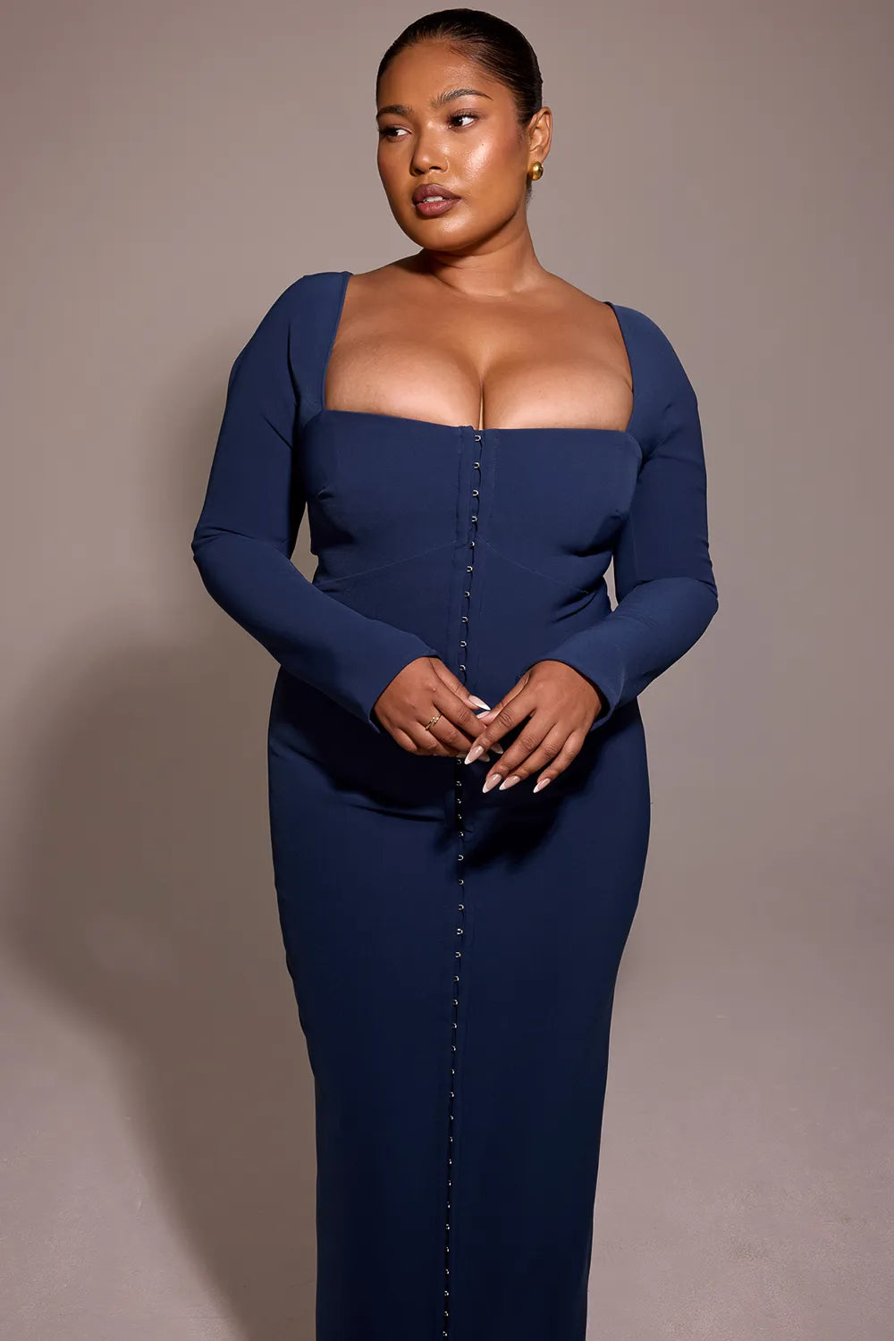 Corinthia Midnight BodyCon Maxi Dress