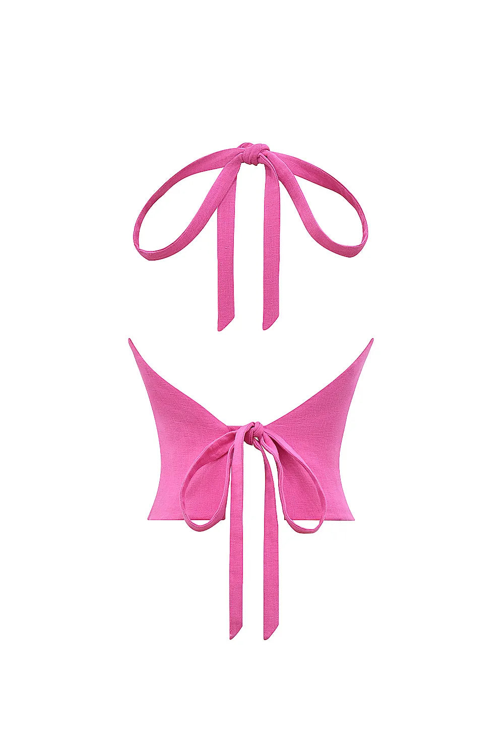 Mistress Rocks Rose Open Back Halter Top - SALE