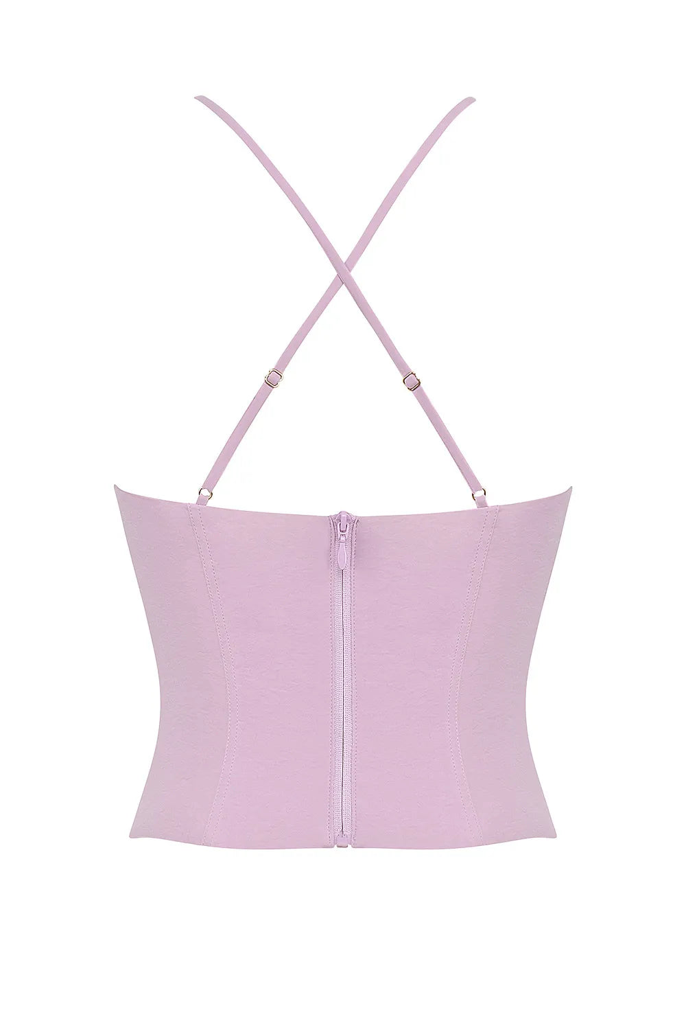 Mistress Rocks Orchid Beaded Halter Top - SALE