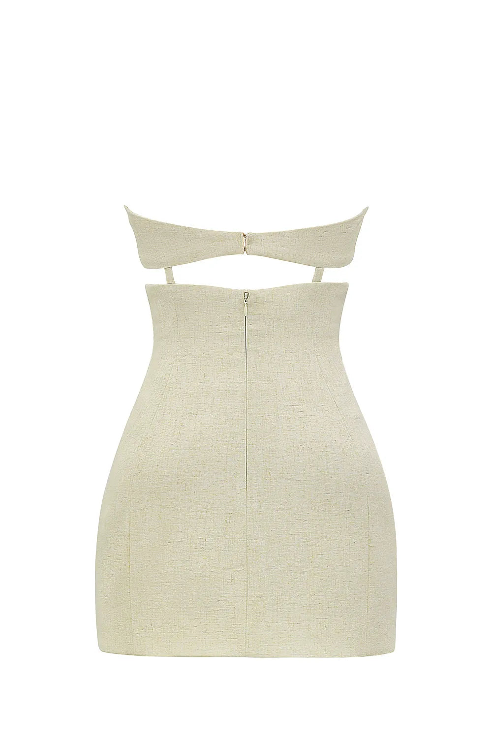 Mistress Rocks Butterscotch Cutout Halter Mini Dress - SALE