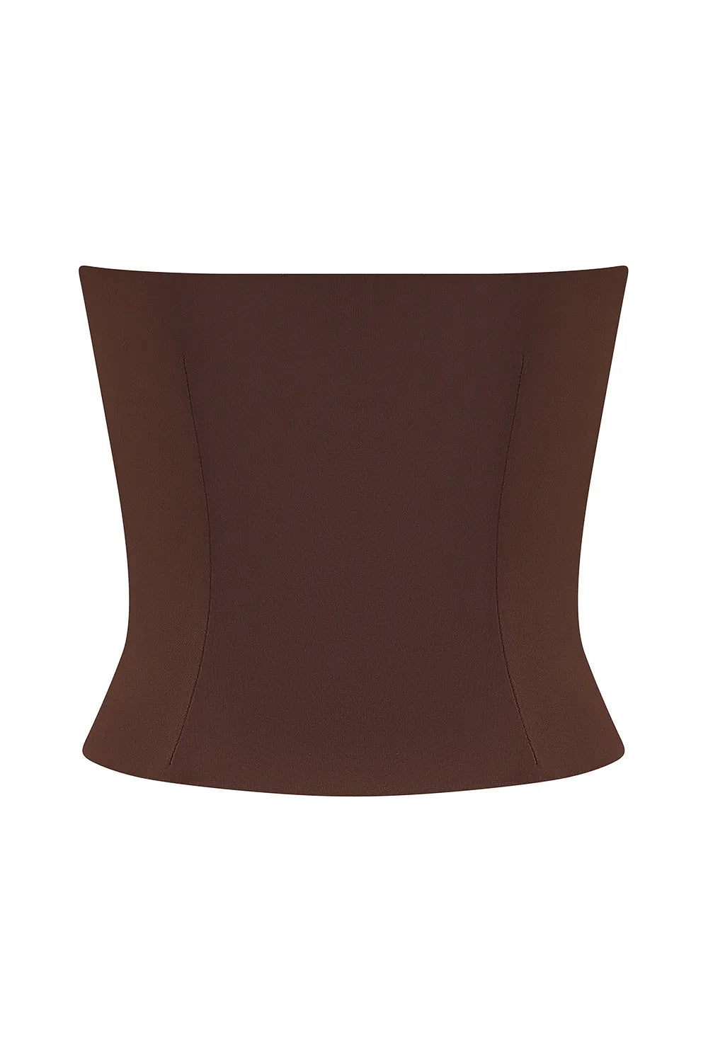 Mistress Rocks Cocoa Strapless Top - SALE
