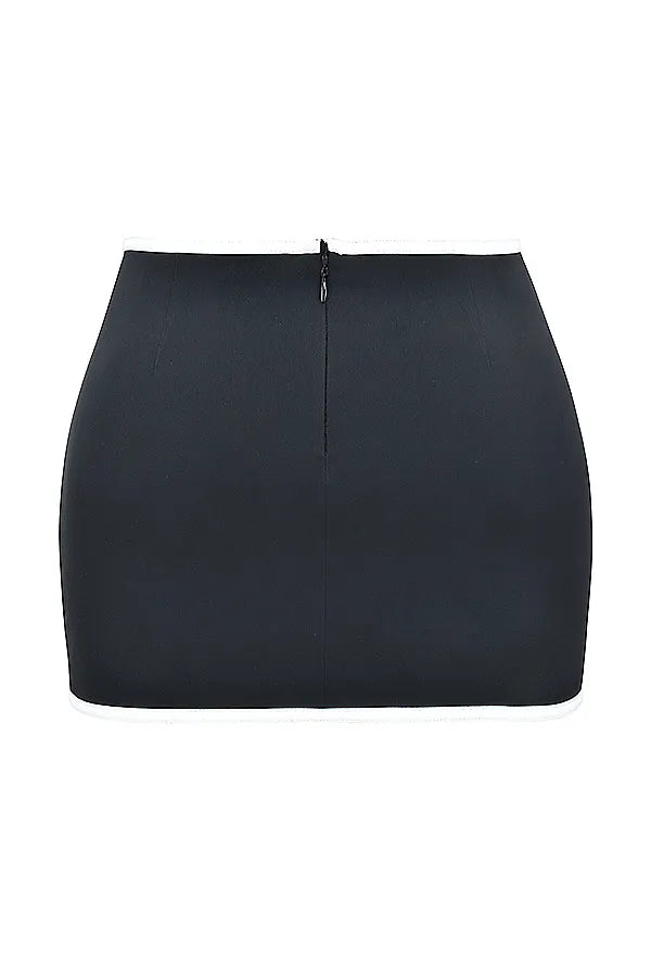 Mistress Rocks Black Cutout Mini Skirt - SALE
