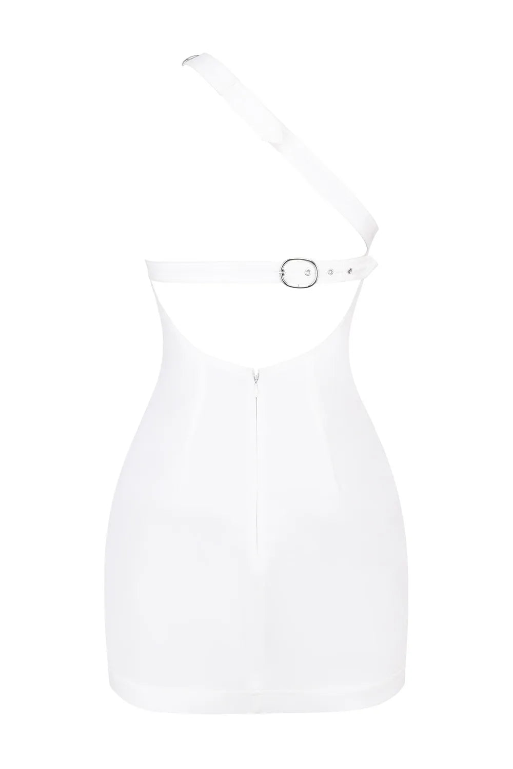 Mistress Rocks White Asymmetric Mini Dress - SALE