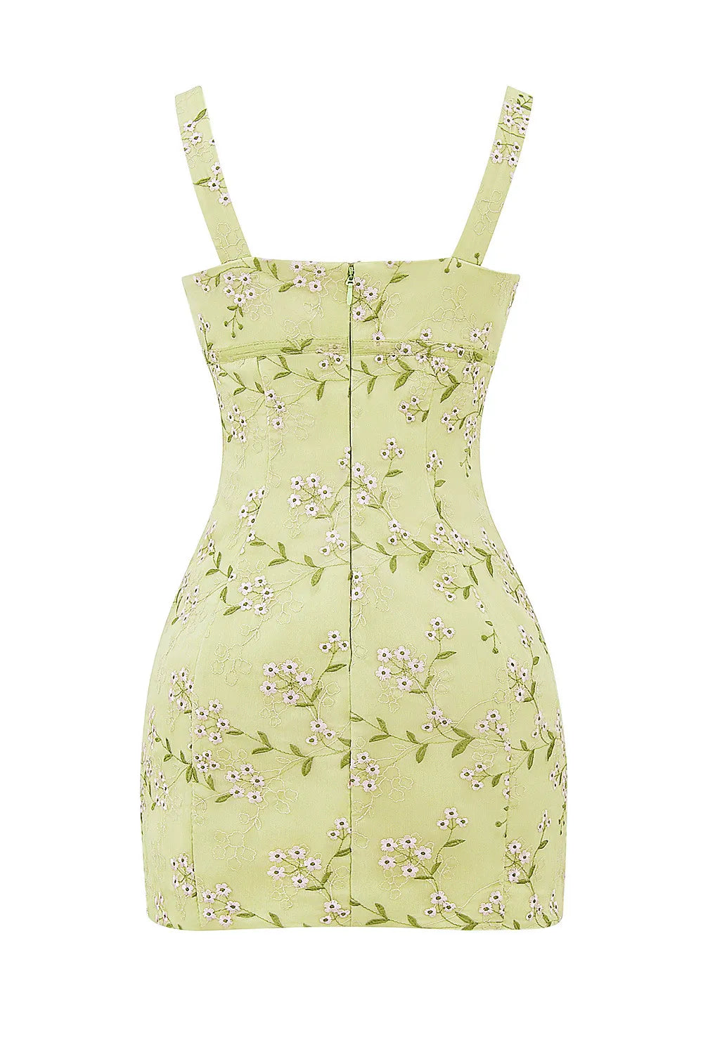 Mistress Rocks Green Embroidered Mini Dress - SALE