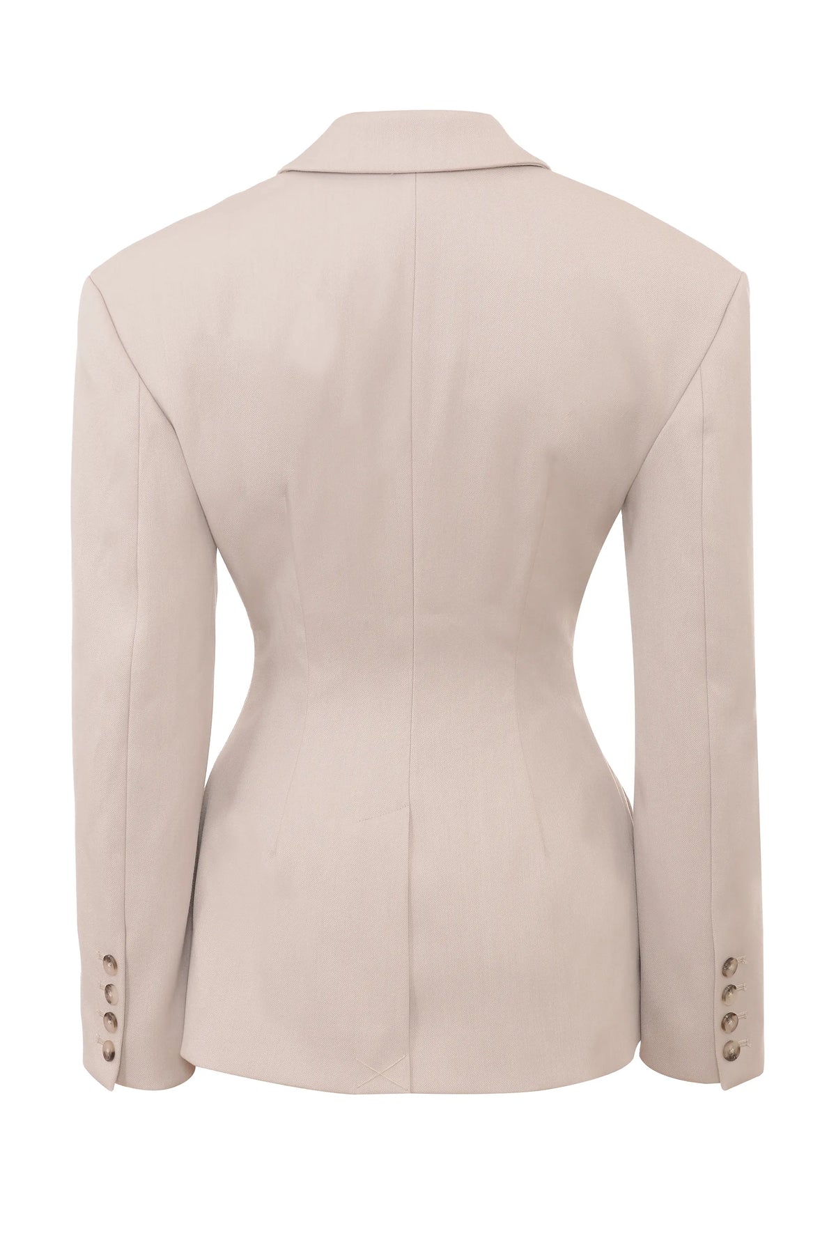 Hudson Beige Hourglass Blazer