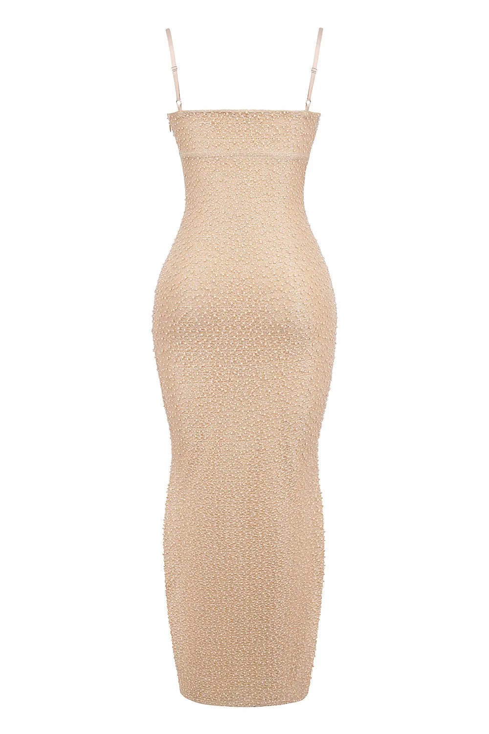 Calla Seapearl Embellished Maxi Dress
