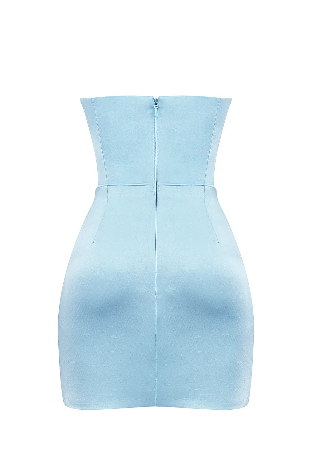 Odelle Ocean Blue Strapless Mini Dress