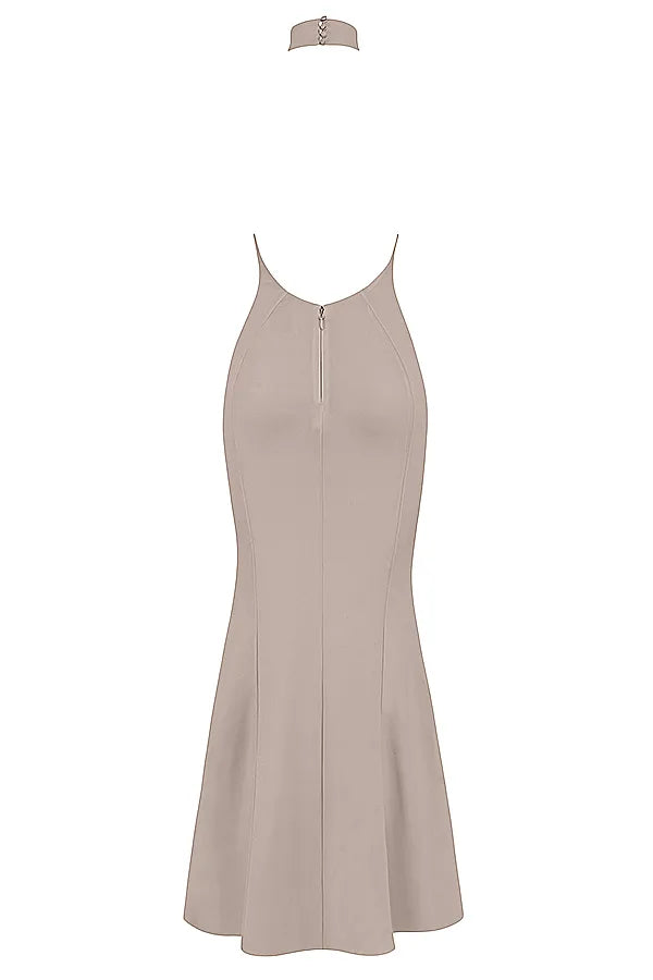 Juliette Mushroom Halter Gown