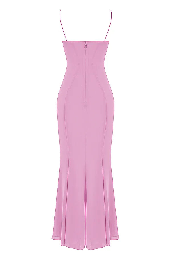 Loren Pink Maxi Dress