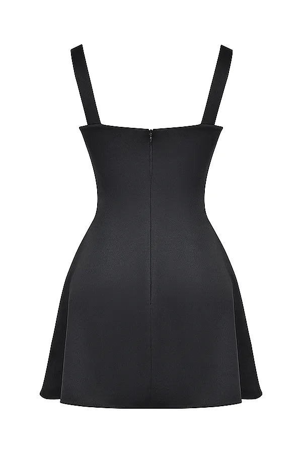 Kara Black Mini Dress