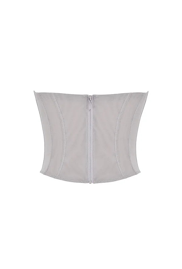 Demi Grey Underwired Corset