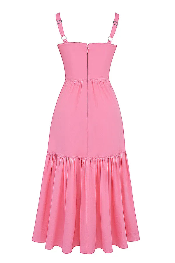 Elia French Pink Midi Sundress