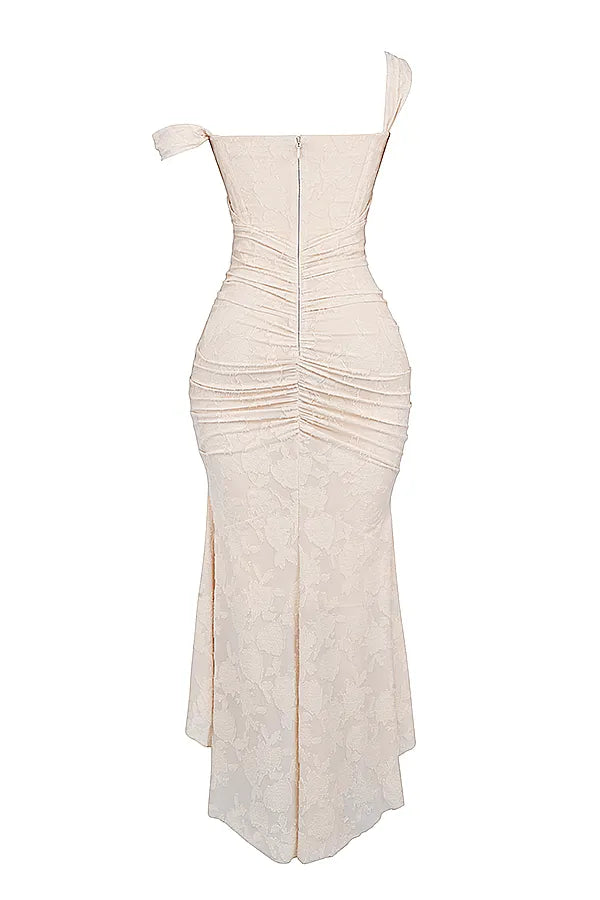 Cesca Vintage Cream Floral Maxi Dress