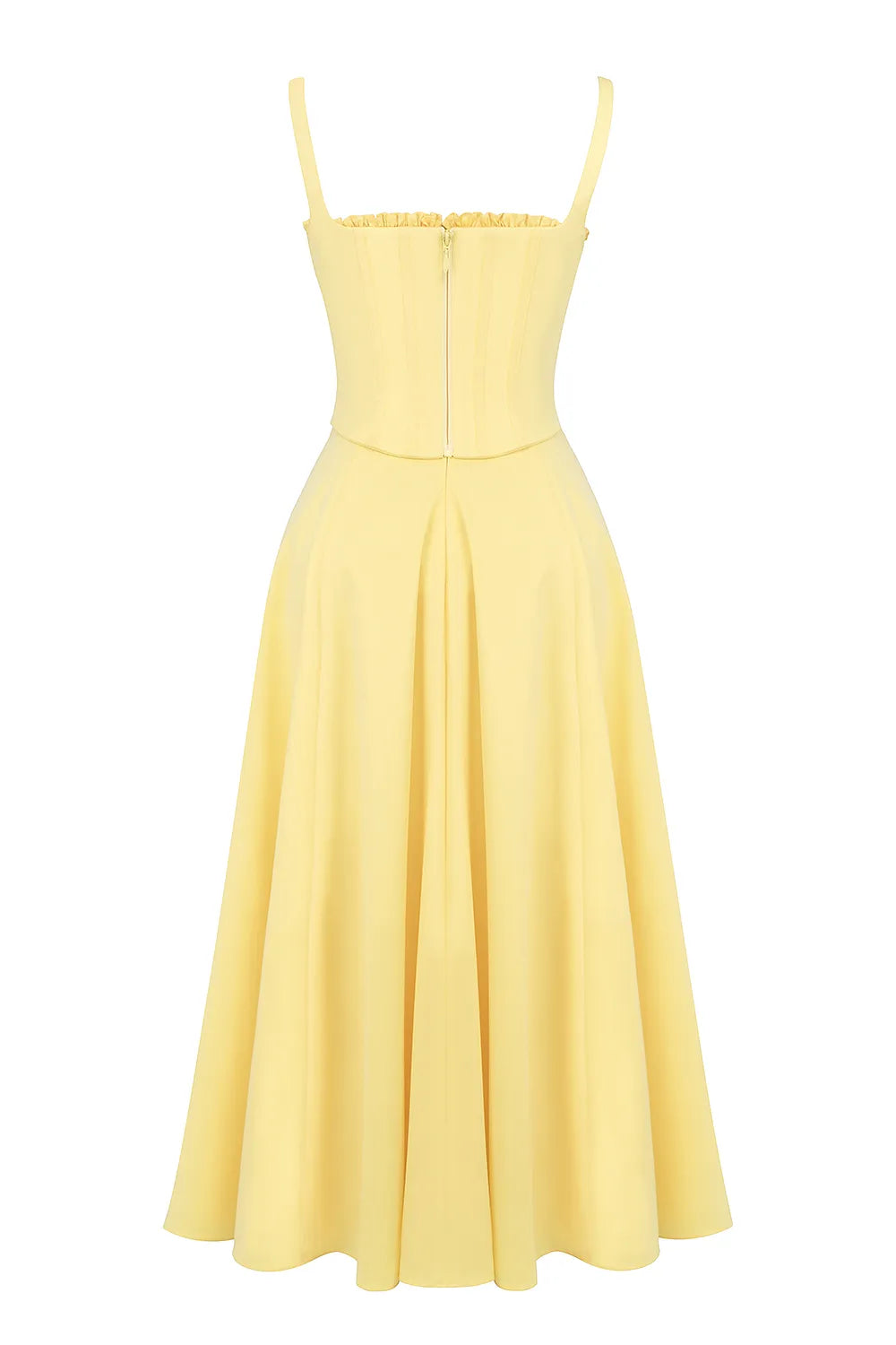 Clarabelle Sunshine Cotton Midi Sundress
