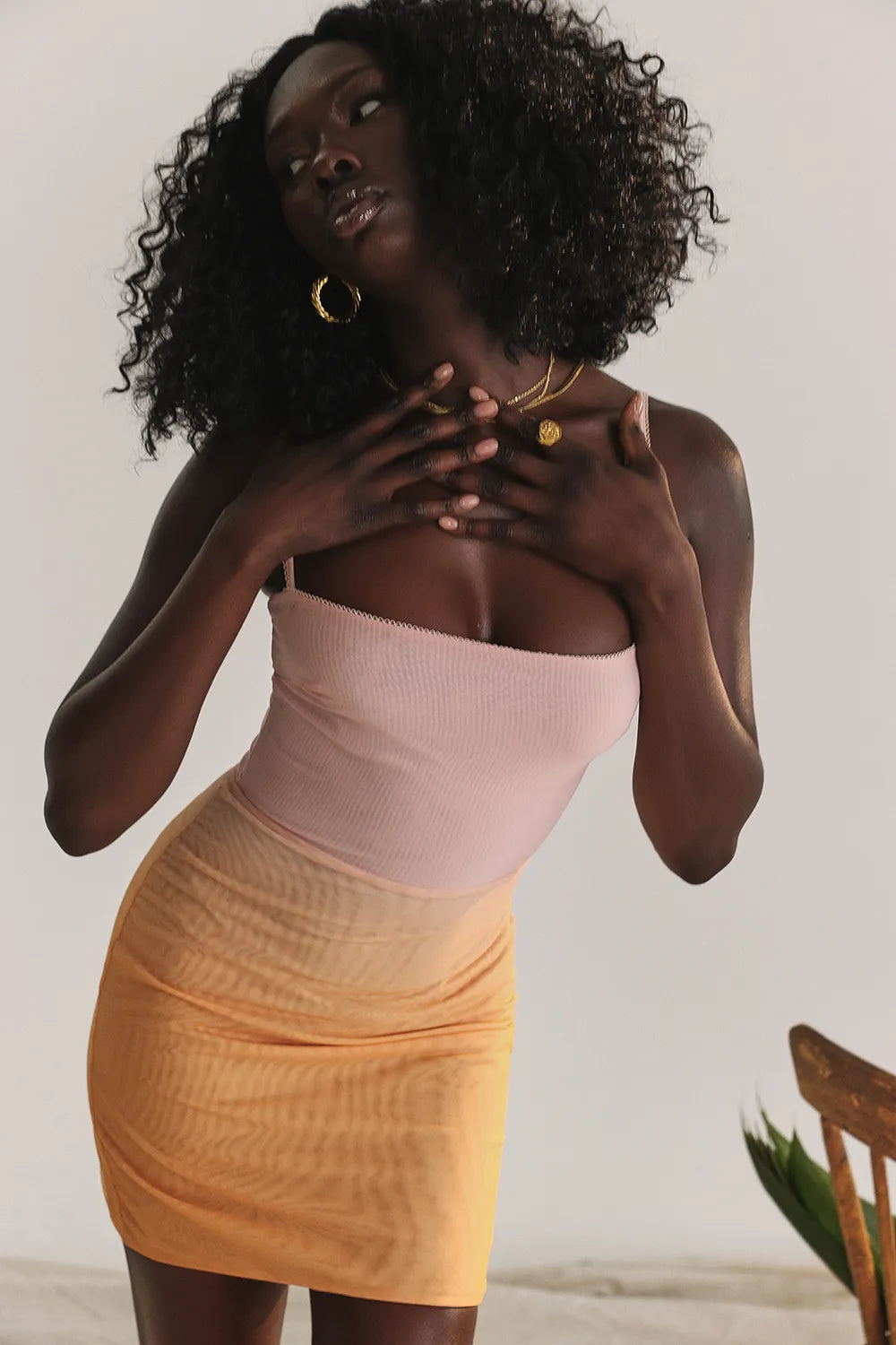 Deva Ombre Mini Dress