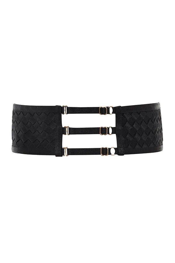 Candy Black Waist Belt