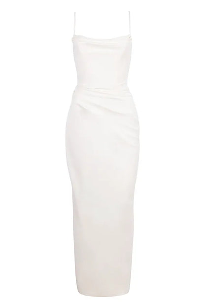Margaux Ivory Draped Bridal Gown - Limited Edition