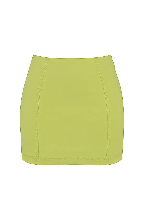Nisha Neon Sculpting Mini Skirt