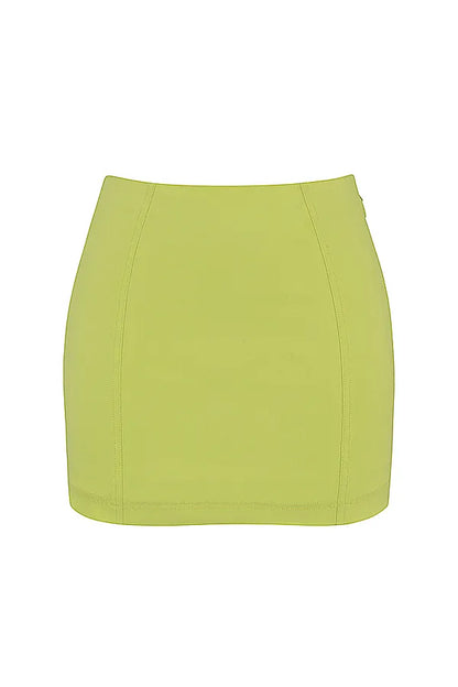 Nisha Neon Sculpting Mini Skirt