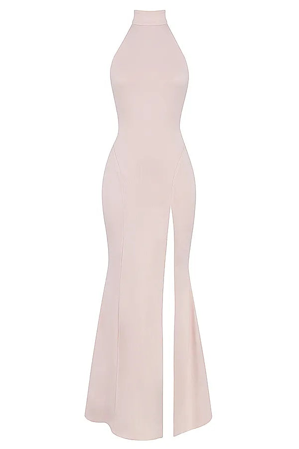 Juliette Blush Halter Gown