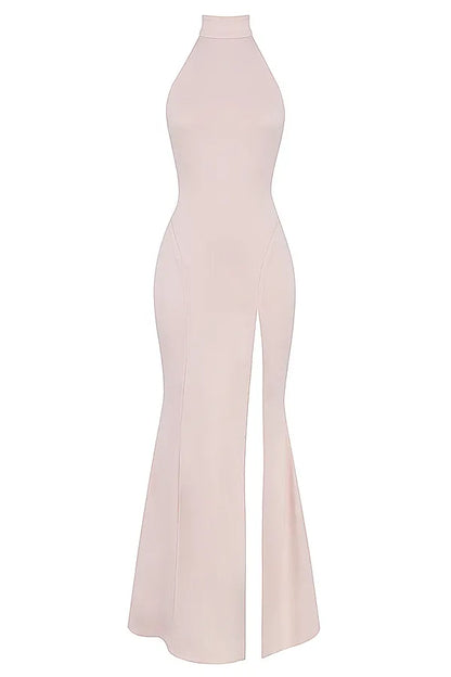 Juliette Blush Halter Gown