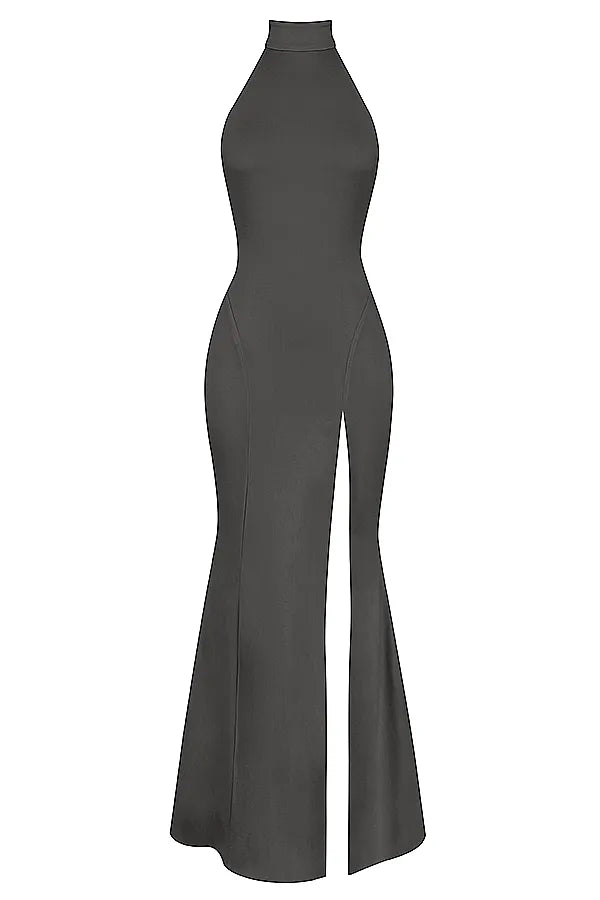 Juliette Shadow Halter Gown