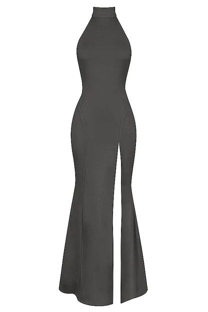 Juliette Shadow Halter Gown