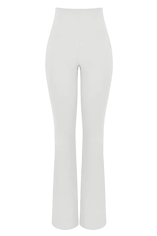 Laurel Ivory High Waisted Trousers