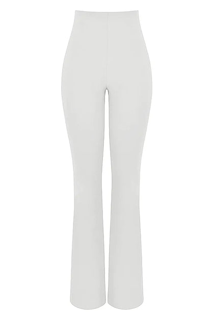 Laurel Ivory High Waisted Trousers