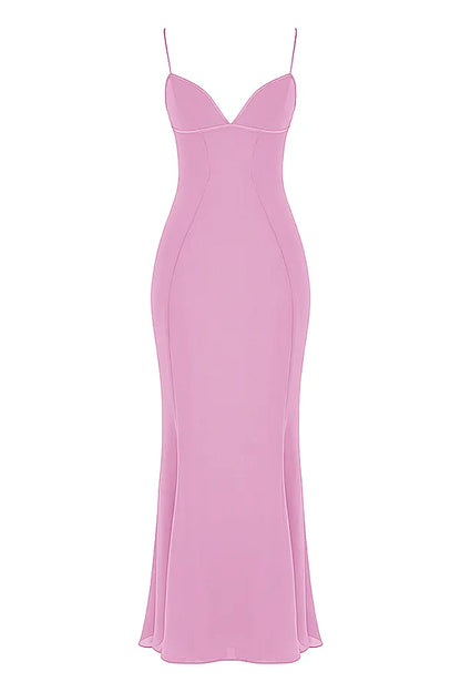 Loren Pink Maxi Dress