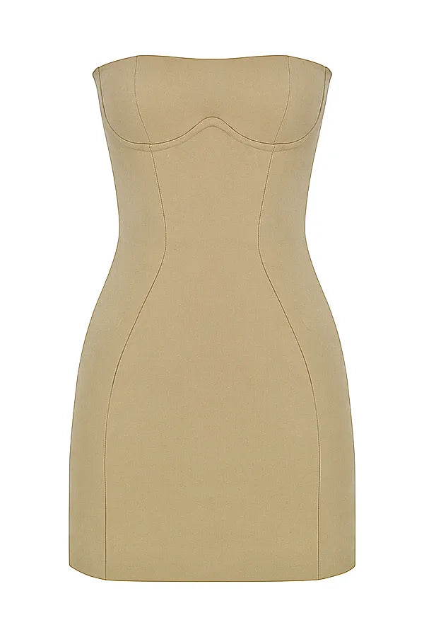 Elissa Stone Strapless Mini Dress