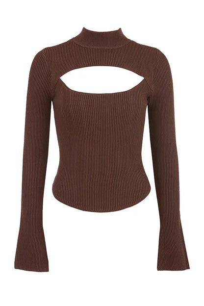 Georgina Cocoa Knitted Corset
