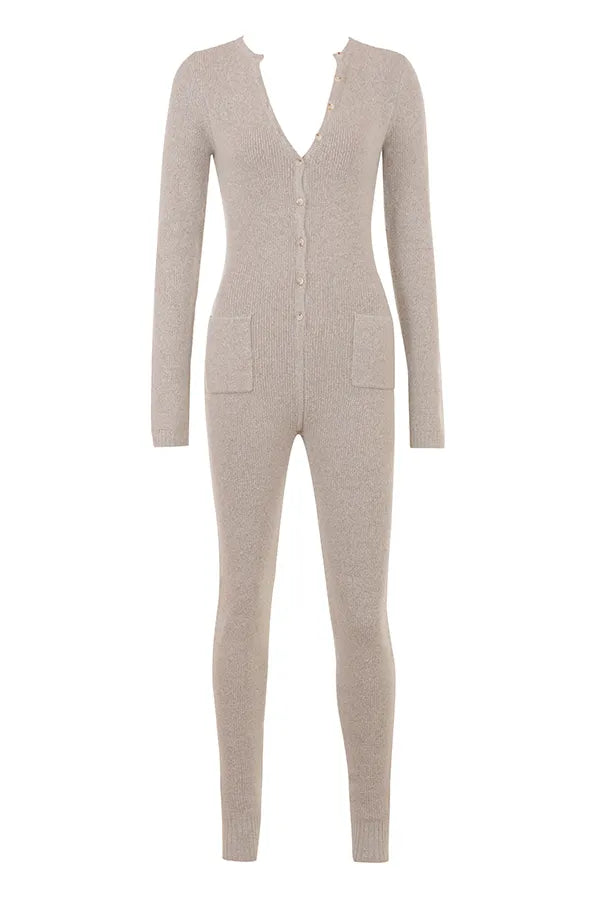 Tiggy Opal Marl Loungewear Jumpsuit
