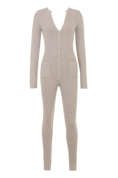 Tiggy Opal Marl Loungewear Jumpsuit
