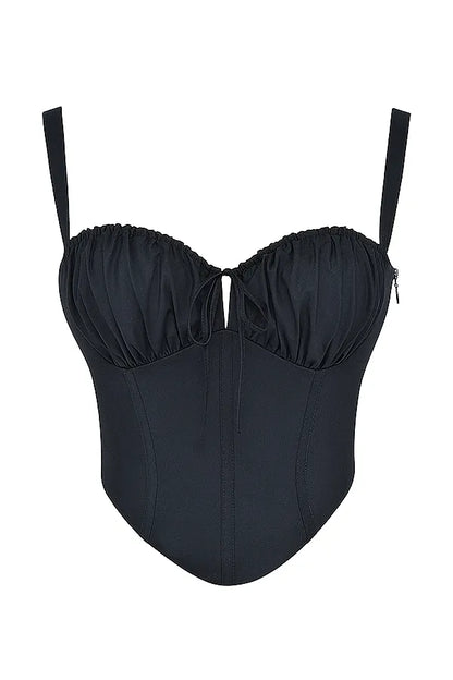 Analia Black Bustier Corset