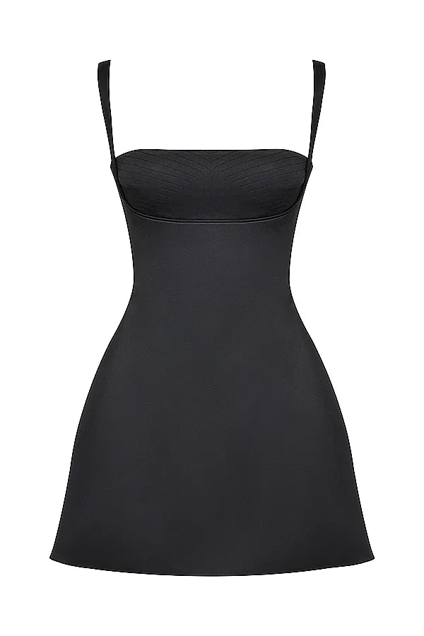 Kara Black Mini Dress