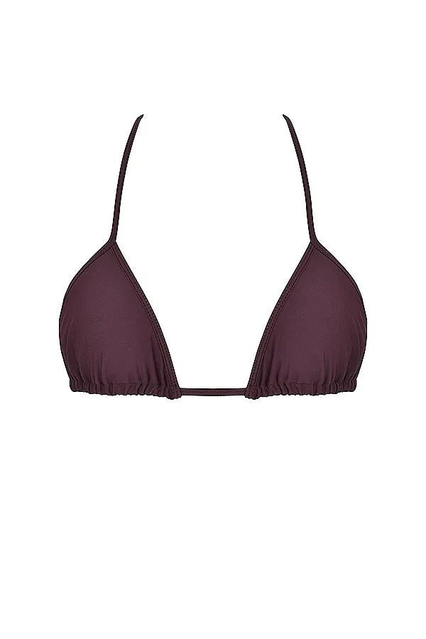 Bali Cacao Triangle Bikini Top