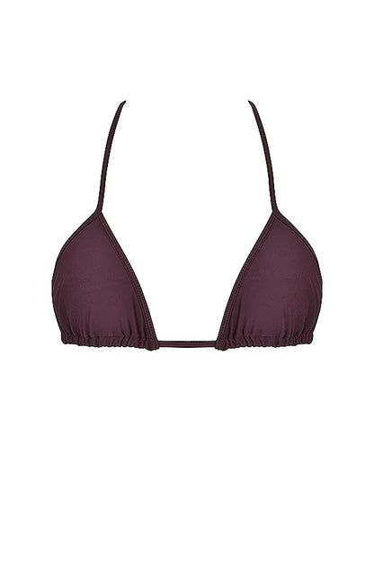 Bali Cacao Triangle Bikini Top