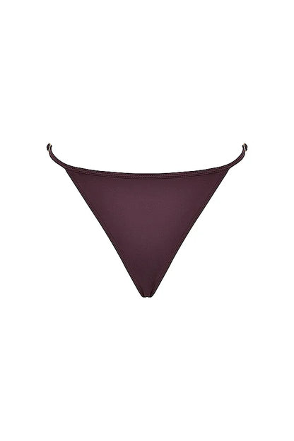 Cote D&acute;Azur Cacao Thong Bikini Bottom