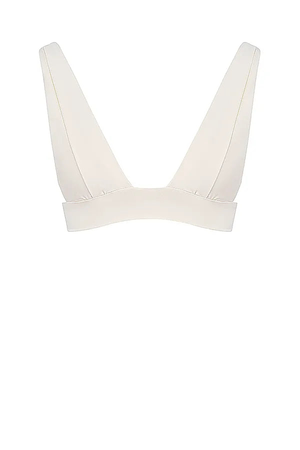 Seychelles Vanilla Tie Back Bikini Top