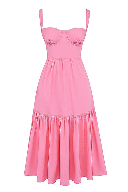 Elia French Pink Midi Sundress