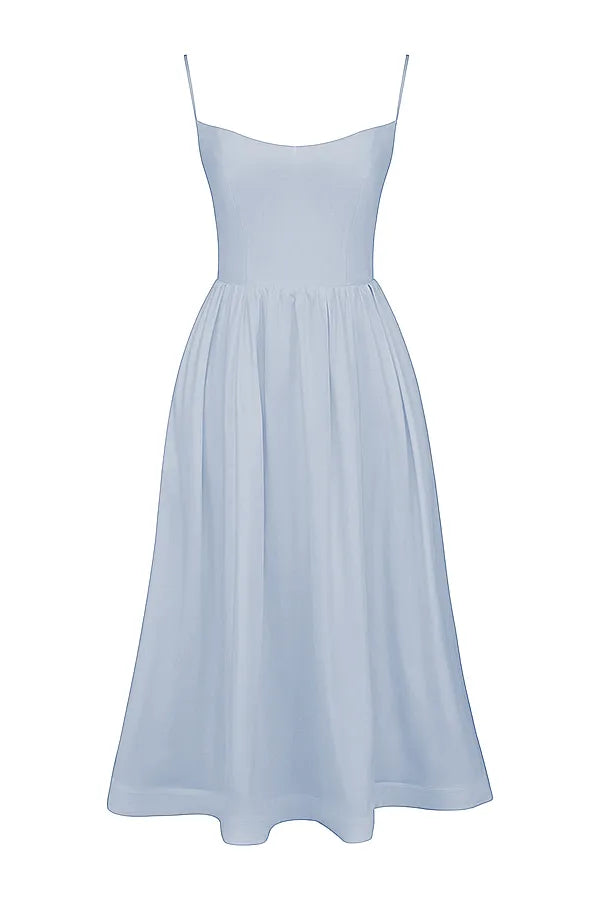 Lolita Soft Blue Corset Sundress