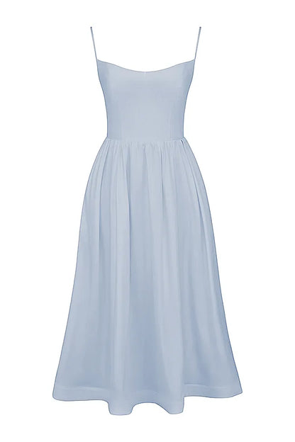 Lolita Soft Blue Corset Sundress