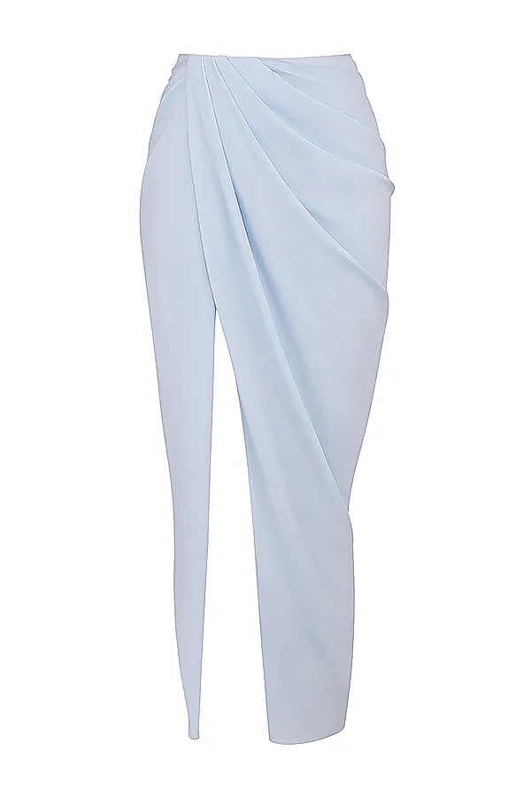 Vesper Soft Blue Maxi Skirt