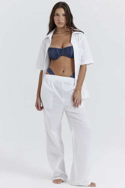 Maiko White Oversized Shirt