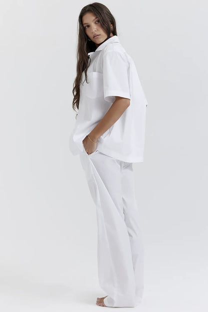 Maiko White Oversized Shirt
