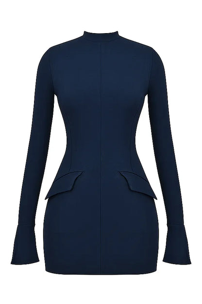 Mahalia Navy Mini Dress