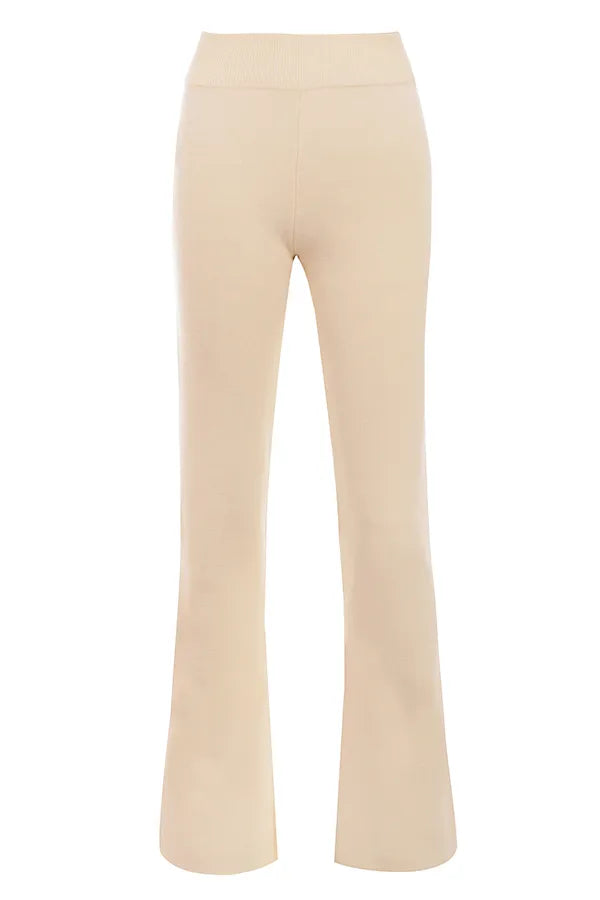 Nereida Cream Cashmere Blend Trousers