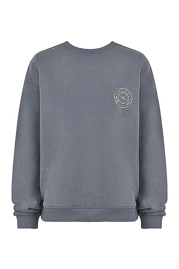 Haze Slate Crew Neck Sweatshirt