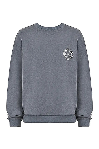 Haze Slate Crew Neck Sweatshirt